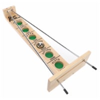 WE Games Shoot The Moon, 1940's Nostalgia Game, Solid Natural Wood, 17.5 inches