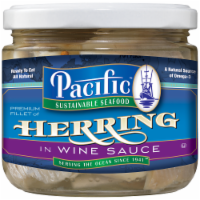 Pacific Seafood Herring in Wine Sauce Perspective: Main