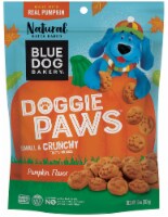 Blue Dog Bakery Pumpkin Flavor Doggie Paws Dog Treats