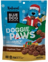 Blue Dog Bakery Gingerbread Flavor Doggie Paws Dog Treats Perspective: Main