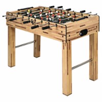 Gymax 48'' Foosball Table Home Soccer Game Table Christmas Families Party Recreation
