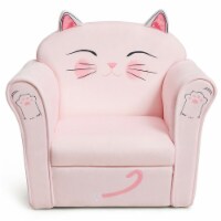 Costway Kids Cat/Astronaut/Lion/Synthetic Fake Animal/Elephant Sofa Children Armrest Couch