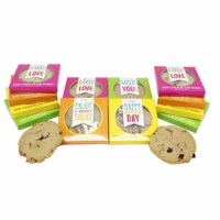 Too Good Gourmet 103.0158R Giant Chocolate Chip Sentiment Cookies Gifting Set - Set of 12