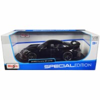 Maisto 31458bk 2022 Porsche 911 GT3 Black Metallic Special Edition 1-18 Diecast Model Car
