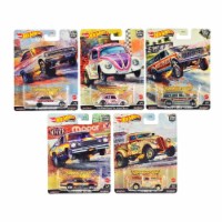 Hotwheels FPY86-957R Drag Strip Set Car Culture Series Diecast Model Cars - 5 Piece