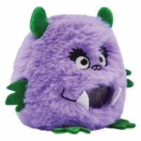 Streamline Purple Monster Plush Ball Perspective: Main