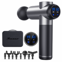 Massage Gun, LCD 99-levels 8 Heads Adjustable Deep Tissue Percussion Muscle Massager Guns