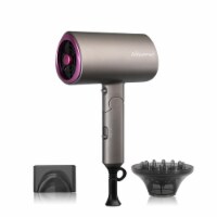 Necano, Hair Dryer 1200W Home Hair Blower Hot Cold Wind 3 Speeds Adjustable with Concentrator