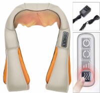 Shiatsu Neck and Back Massager with Soothing Heat - Deep Tissue 3D Kneading Massage Pillow