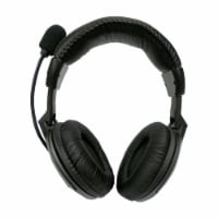 Digital Innovations Padded Multimedia Headset - Black Perspective: Main
