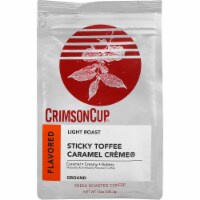Crimson Cup® Sticky Toffee® Caramel Creme Light Roast Ground Coffee Perspective: Main