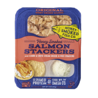 Honey Smoked Fish Co Salmon Stackers