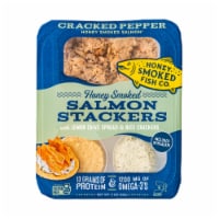 Honey Smoked Fish Co Salmon Stackers