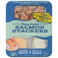 Honey Smoked Fish Co Salmon Stackers