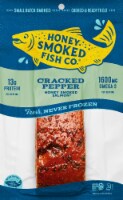 Honey Smoked Salmon 6oz Cracked Pepper Perspective: Main