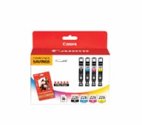 Canon Photo Paper and CLI-226 Ink Cartridges Combo Perspective: Main