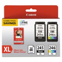 Canon Ink & Paper Combo Pack Black/Tri-Color Perspective: Main