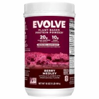 Evolve Berry Medley Plant Base Protein Powder