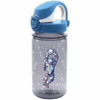 Nalgene 342669 12 oz On the Fly Kids Sustain Water Bottle, Gray Astronut