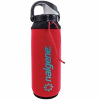 Nalgene 342825 24 oz Otf Bottle Sleeve Bottle, Red Bud