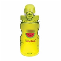 Nalgene NAL-1263-0007 12 oz Kids Melon OTF Bottle with Green Cap, Green