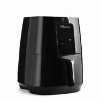 Uber Appliance Air Fryer XL Large 5 Qt Touch Display with 8 Pre-Set Functions, 5 quart, Black