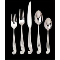 LaMer 5 Piece Place Setting - 18-10 Stainless Steel - All Bright Finish