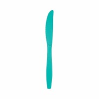 Group Teal Lagoon Premium Plastic Knives, Pack of 12 - 24 Per Pack