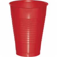 Group 16 oz Plastic Cups, Classic Red - 20 per Case - Case of 12
