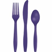 Group Purple Assorted Cutlery, Pack of 12 - 18 Per Pack