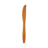 Group Pumpkin Spice Premium Plastic Knives, Pack of 12 - 24 Per Pack