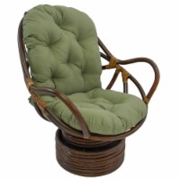 Swivel Rocker with Twill Cushion, Sage