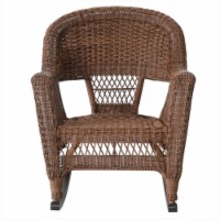 W00205R-C-2 Honey Rocker Wicker Chair - Set 2