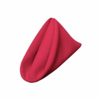 1818Pop-pk10-FuchsiaP49 Polyester Poplin Napkin, Fuchsia - 18 x 18 in. - Pack of 10