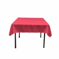 TCpop52x52-FuchsiaP49 Polyester Poplin Square Tablecloth, Fuchsia - 52 x 52 in.