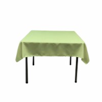 TCpop52x52-SageP19 Polyester Poplin Square Tablecloth, Sage - 52 x 52 in.