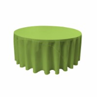 TCpop120R-LimeP84 Polyester Poplin Tablecloth, Lime - 120 in. Round