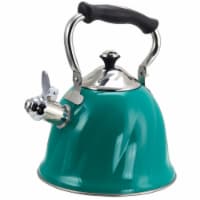 Alberton Tea Kettle with Lid & Emerald, Green
