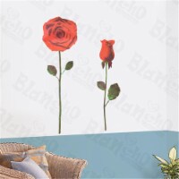 Ruddy Rose 1 - Wall Decals Stickers Appliques Home Decor