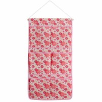 Pink Flowers Pink/Wall Hanging/ Wall Organizers / Baskets / Hanging Baskets