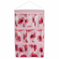 Sunflowers Pink/Wall Hanging/ Wall Organizers / Baskets / Hanging Baskets