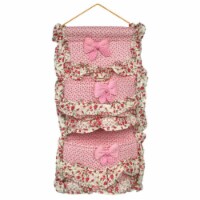 Star Shape and Allover Pink/Wall Hanging/ Baskets /Wall Organizers/ Hanging Baskets