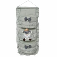 Zebra and Doll Gray/Wall Hanging/ Wall Organizers /Wall Baskets/Hanging Baskets