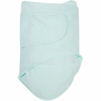 Solid Aqua Baby Swaddle Blanket