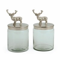 Cicso 20111 Pair of Bambee Jars- 11.5 in.