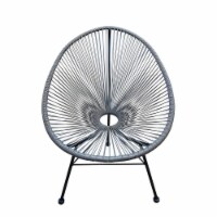 Acapulco Indoor/Outdoor Chair plasticrattan-light-blue
