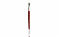 Connoisseur Brush White Taklon Short Angular .5