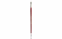 Connoisseur White Taklon Brush All Media LH Brt#4