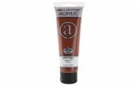 Art Advantage® Acrylic Paint Tube - Burnt Sienna Perspective: Main