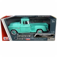 Motormax 73236turq 1-24 Scale 1955 Chevrolet 5100 Stepside